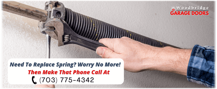 Broken Garage Door Spring Repair Woodbridge VA (703) 775-4342